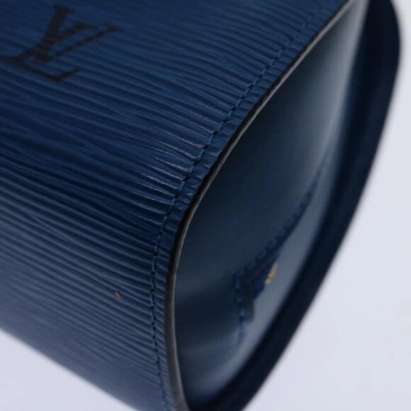 LOUIS VUITTON Epi Dauphine GM Pouch Blue M48435 LV Auth 69549 - Picture 2 of 16